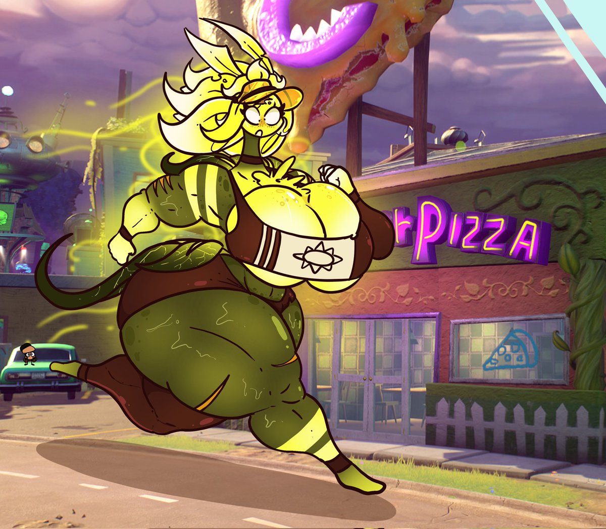 cherrymania69's tweet image. sunny in her morning stroll