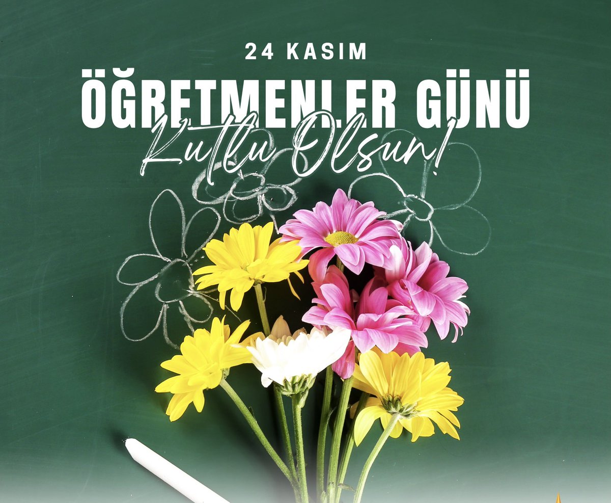 Geleceğimizi sabırla, emekle ve sevgiyle inşa eden tüm öğretmenlerimize minnettarız.

24 Kasım Öğretmenler Günü’nüz kutlu olsun. 💐