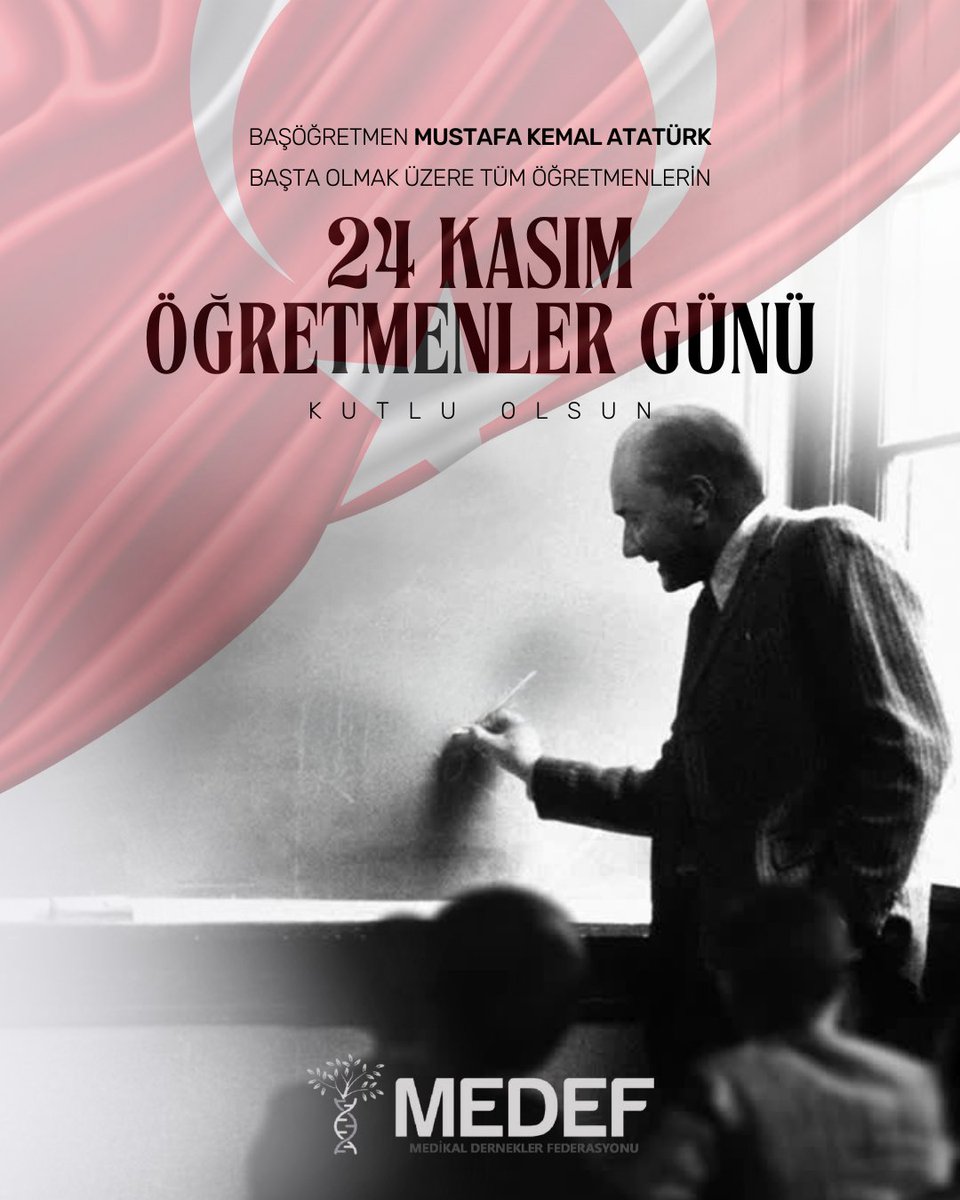 Eğitim, bir milletin en değerli mirasıdır. 
Bizlere ışık tutan, yol gösteren başta Gazi Mustafa Kemal Atatürk olmak üzere, tüm öğretmenlerimizin Öğretmenler Günü’nü kutluyor; emeklerine, teşekkürlerimizi sunuyoruz. 

Başöğretmen Atatürk’ün izinde, geleceğe umutla! ✨