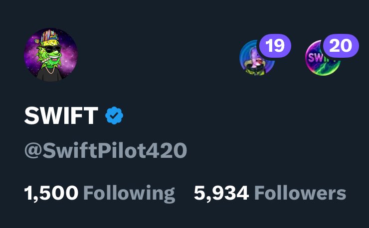 SwiftPilot420's tweet image. Coming up on 6k 🔥

I appreciate all the support 🫶🏼