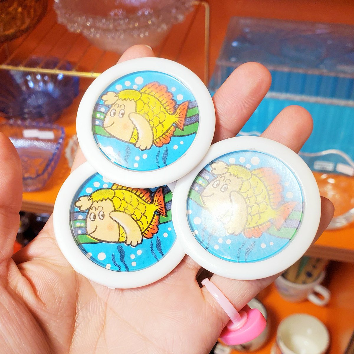 バッジ❤️初代泳げたいやきくん