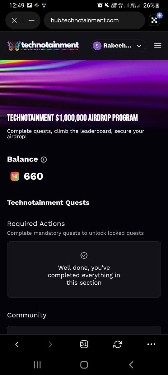 RabeehSumi87115's tweet image. Day;3
@_technotainment 
#_technotainment