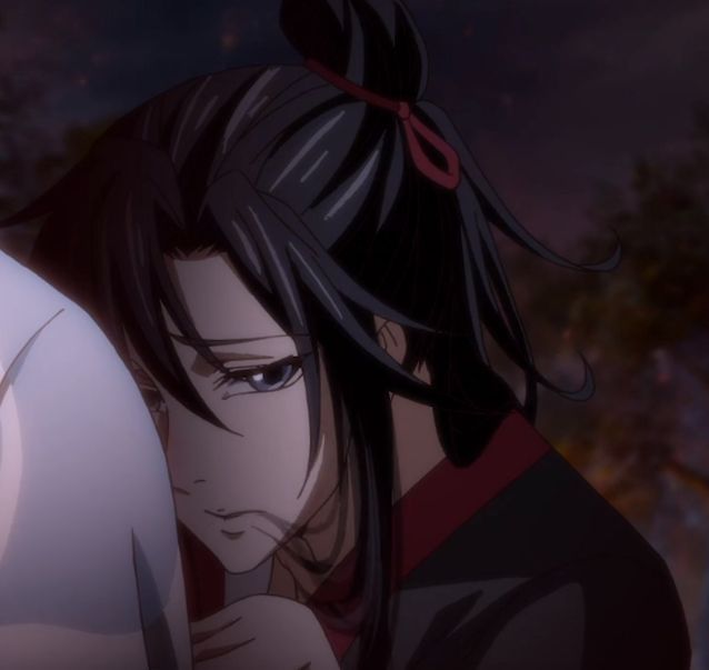 nicotinebiebs's tweet image. wwx with a messy bun was such a look i’ll never be over it 💔