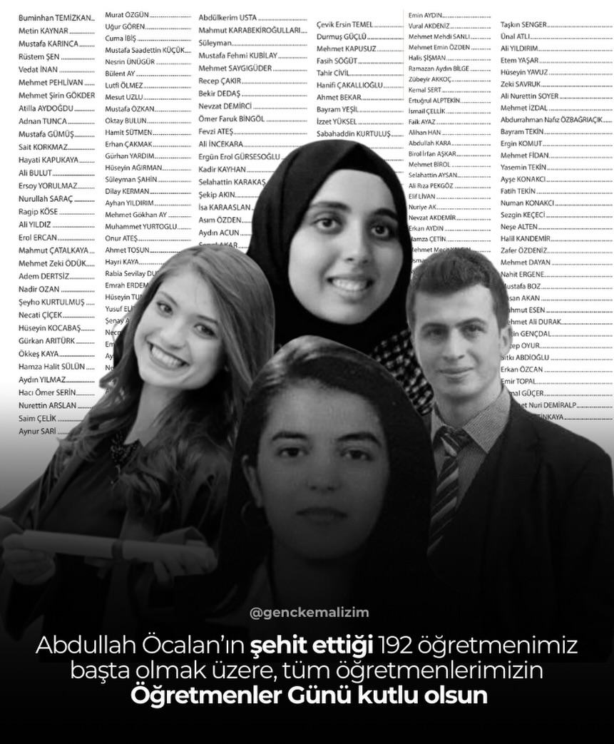 Kendi hayatlarında bir tek bebeğin kokusunu duymamış, bakışlarını görmemiş, minik parmaklarını tutmamış olanların, binlerce çocuğumuzun gözü dönmüş 
ka&amp;illerine sözde umut
olma çabaları, aynaya bakıp görmedikleri zavallıklarının ölçüsüz hezeyanlarıdır ‼️

Hayatları boyunca bir