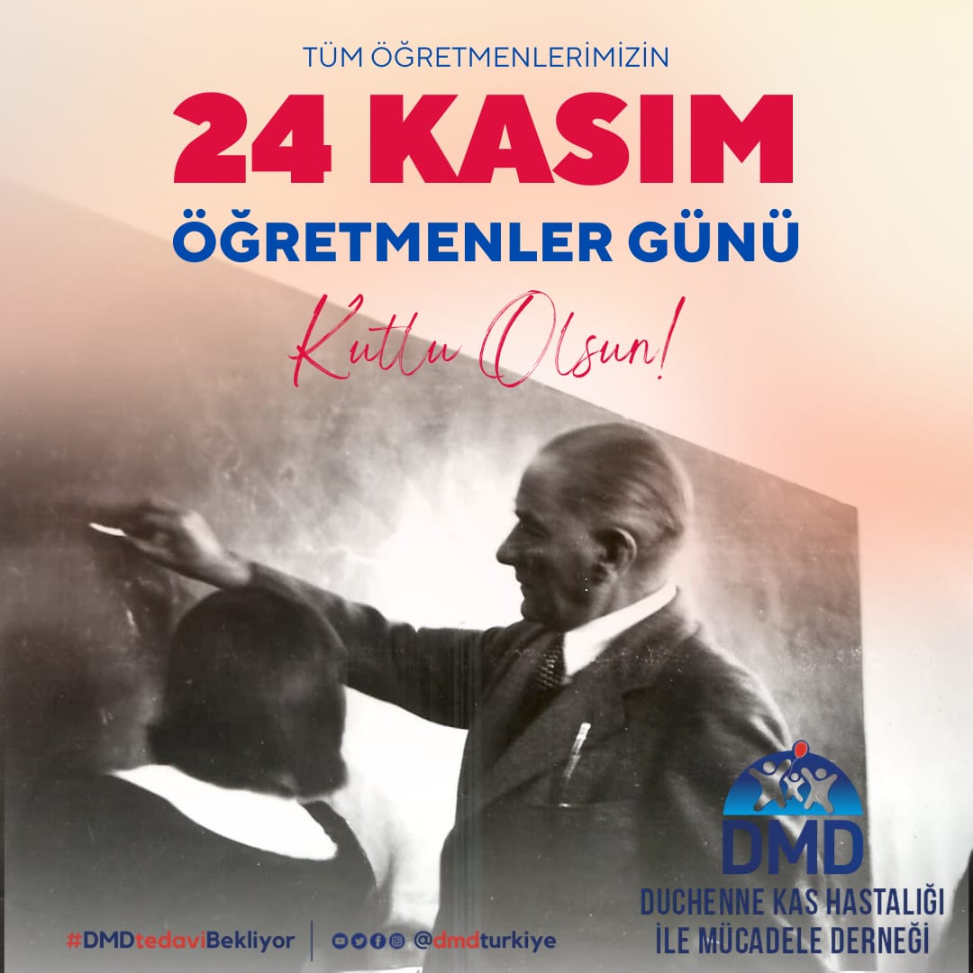 "Bir milleti gerçek anlamda özgür ve güçlü kılacak olan, fikri hür, vicdanı hür nesiller yetiştiren öğretmenlerdir."
Başöğretmen Gazi Mustafa Kemal Atatürk’ün açtığı yolda; emek veren, geleceği inşa eden tüm öğretmenlerimizin 24 Kasım Öğretmenler Günü’nü saygı ve minnetle
