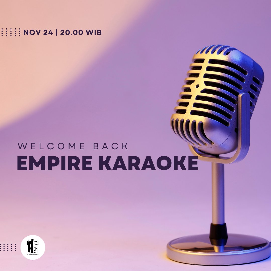 PapageorgiouS's tweet image. Jadi guys, dulu di channel telegram gua itu sering ngadain event karaoke, per winner tuh biasanya 50k, itu memorable banget sih, karena pada excited.

Nah sekarang, gua bakal ngadain lagi nih, event karaoke, total prizenya dikit sih, pake duid pribadi dulu dan rulesnya sama…