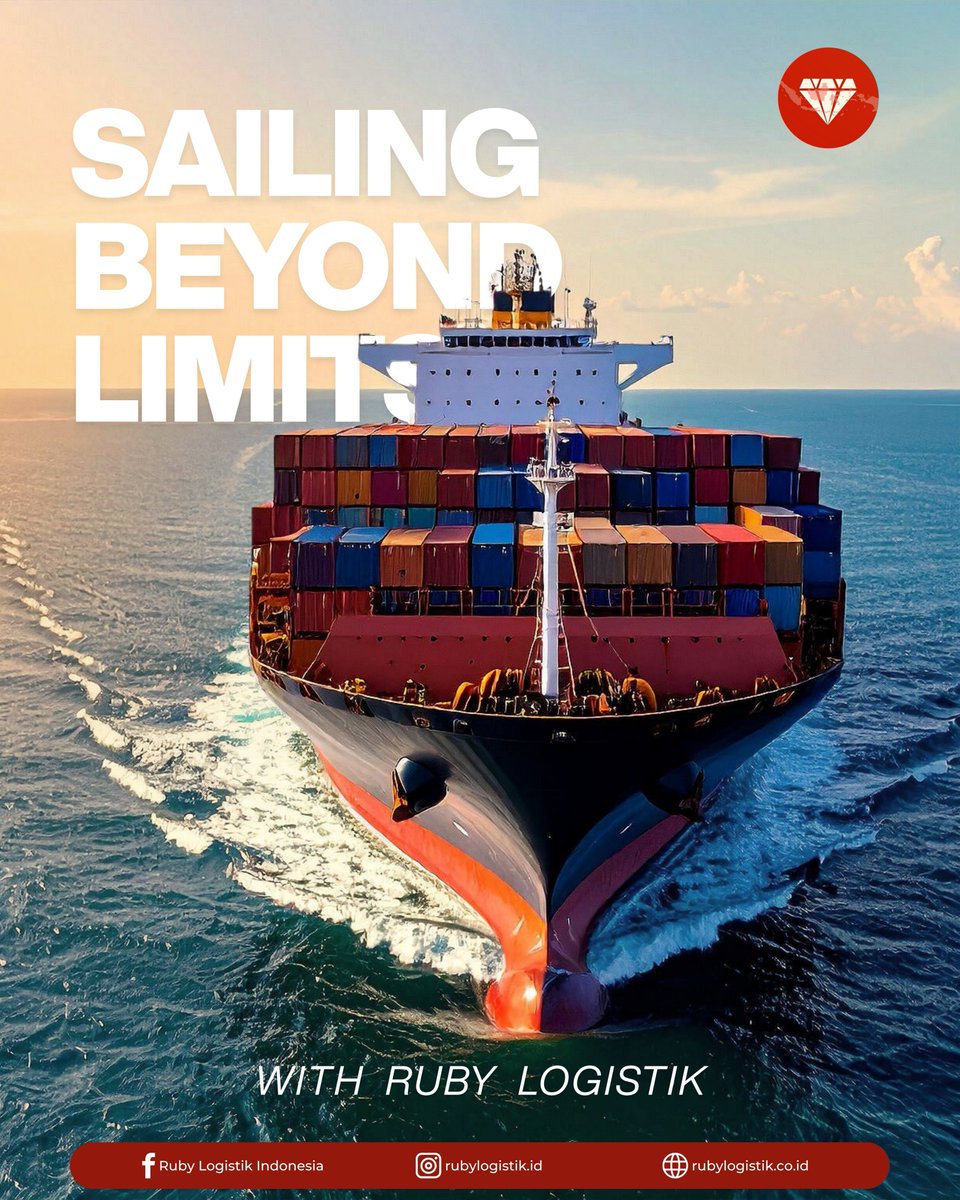 Rubylogistik's tweet image. From customs clearance to final delivery, Ruby Group ensures every shipment arrives smoothly, beyond expectations

#ruby #logistics #import #export #china #indonesia #trading #sailingbeyondlimits #rubygroup #b2b