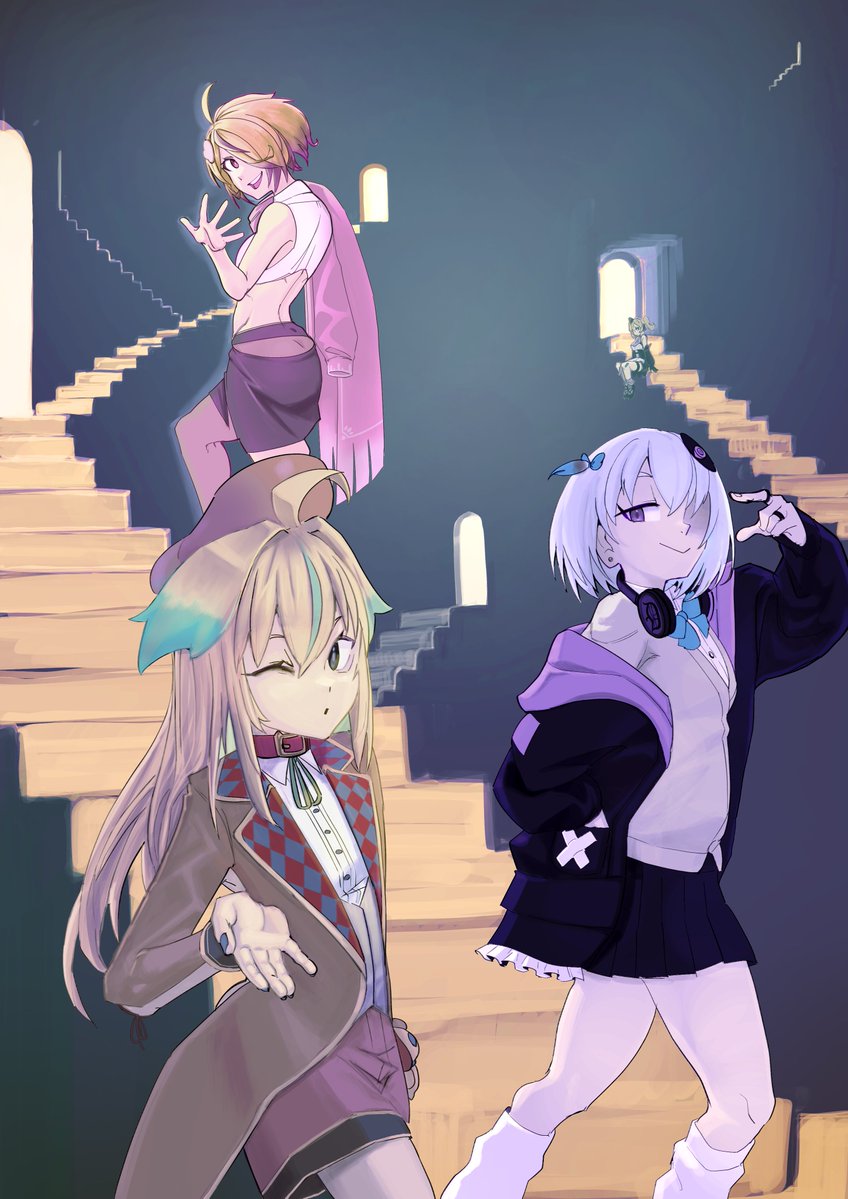 DaiShinsoshi's tweet image. 【祝辞】ご卒業おめでとうございます。お三方の歩みは私ども大深層史編纂室にとっても書誌編纂の原動力となりました。新たな舞台での更なるご活躍を心よりお祈り申し上げます。【感謝】
#おぎゃーと #のらーと #ぐさぐさぁーと