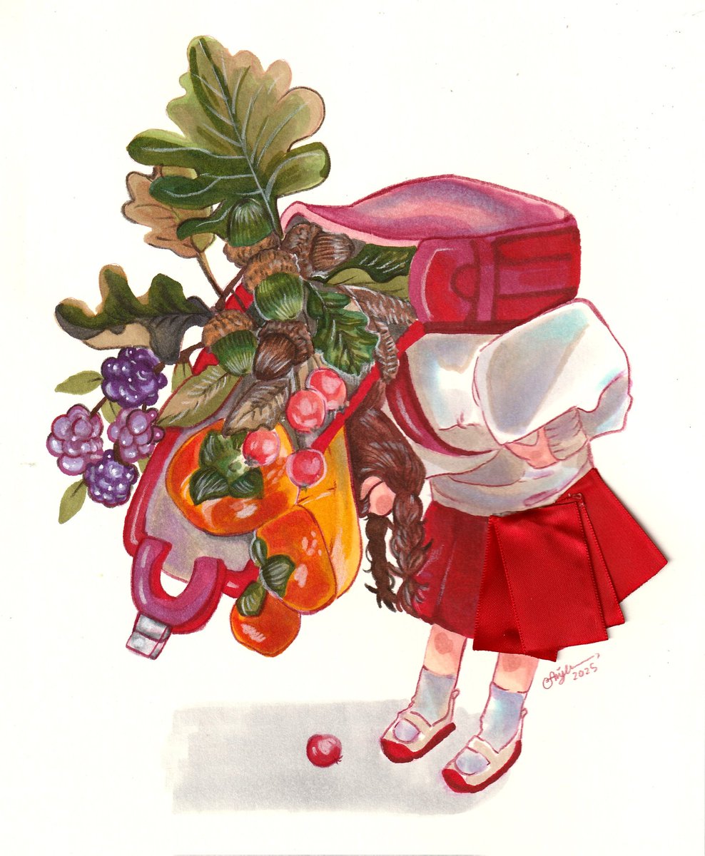 コピックやohuhuマーカーで 絵を描くアナログ絵描きです！ #三連休は