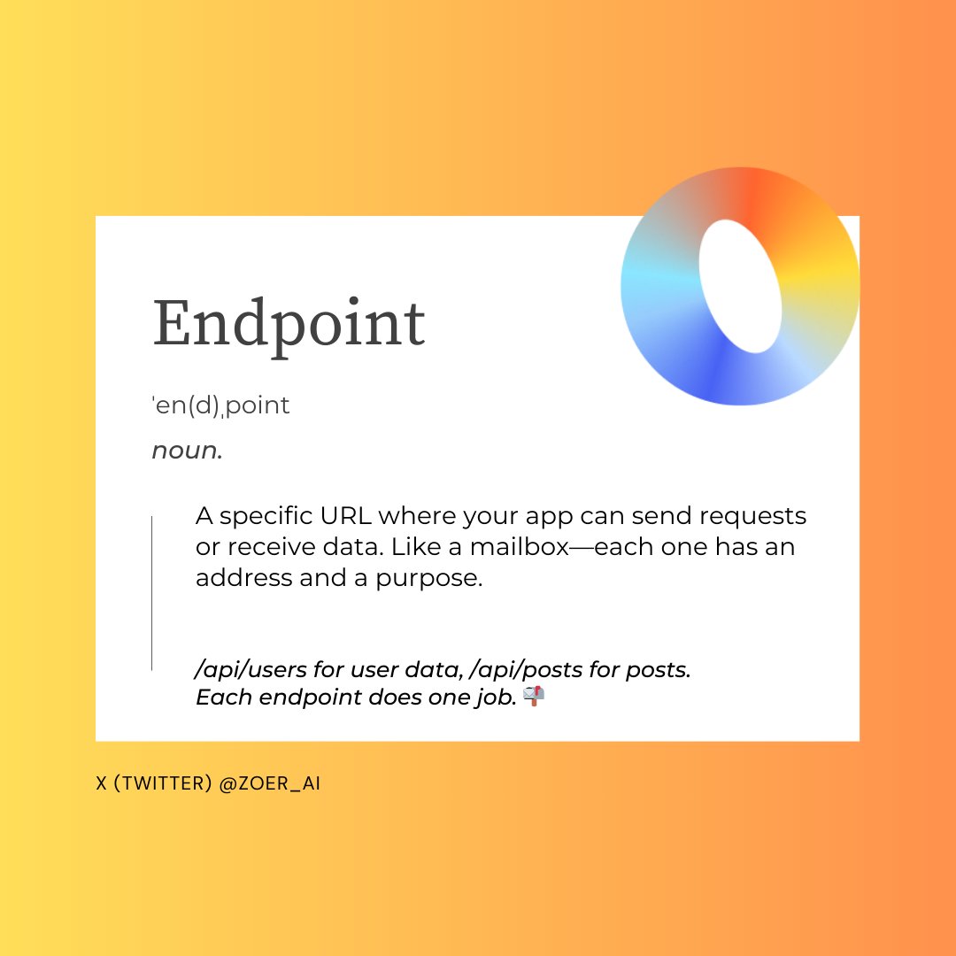 Zoer_ai's tweet image. In Zoer: Describe what data your app needs (&quot;users can create and view tasks&quot;) and the AI generates all necessary endpoints accordingly. 🪄

#AIGlossary #FullStackAI #BuildWithAI