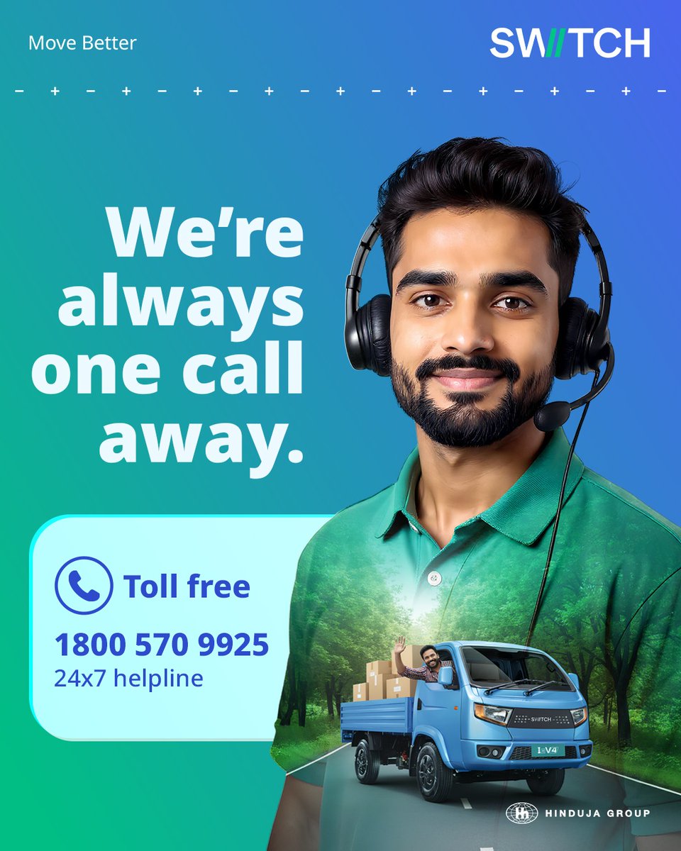 Good service is always on time.
Our 24x7 call centre ensures your vehicles stay on the road and your business stays uninterrupted.

Our team is ready to assist at 1800 570 9925.