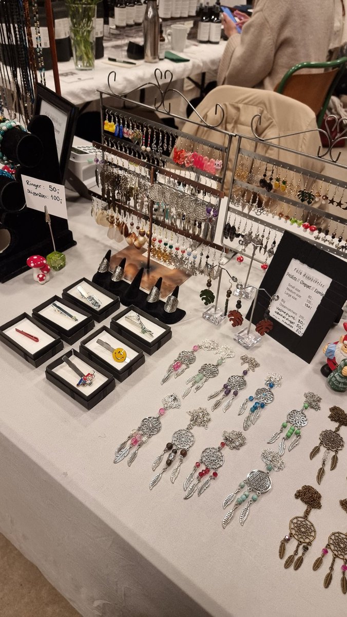 FaiaAccessories's tweet photo. Litt bilder av mine varer fra gårsdagens marked på Kruttverket 😊 Del 2. https://t.co/PFRTbgXtuu
