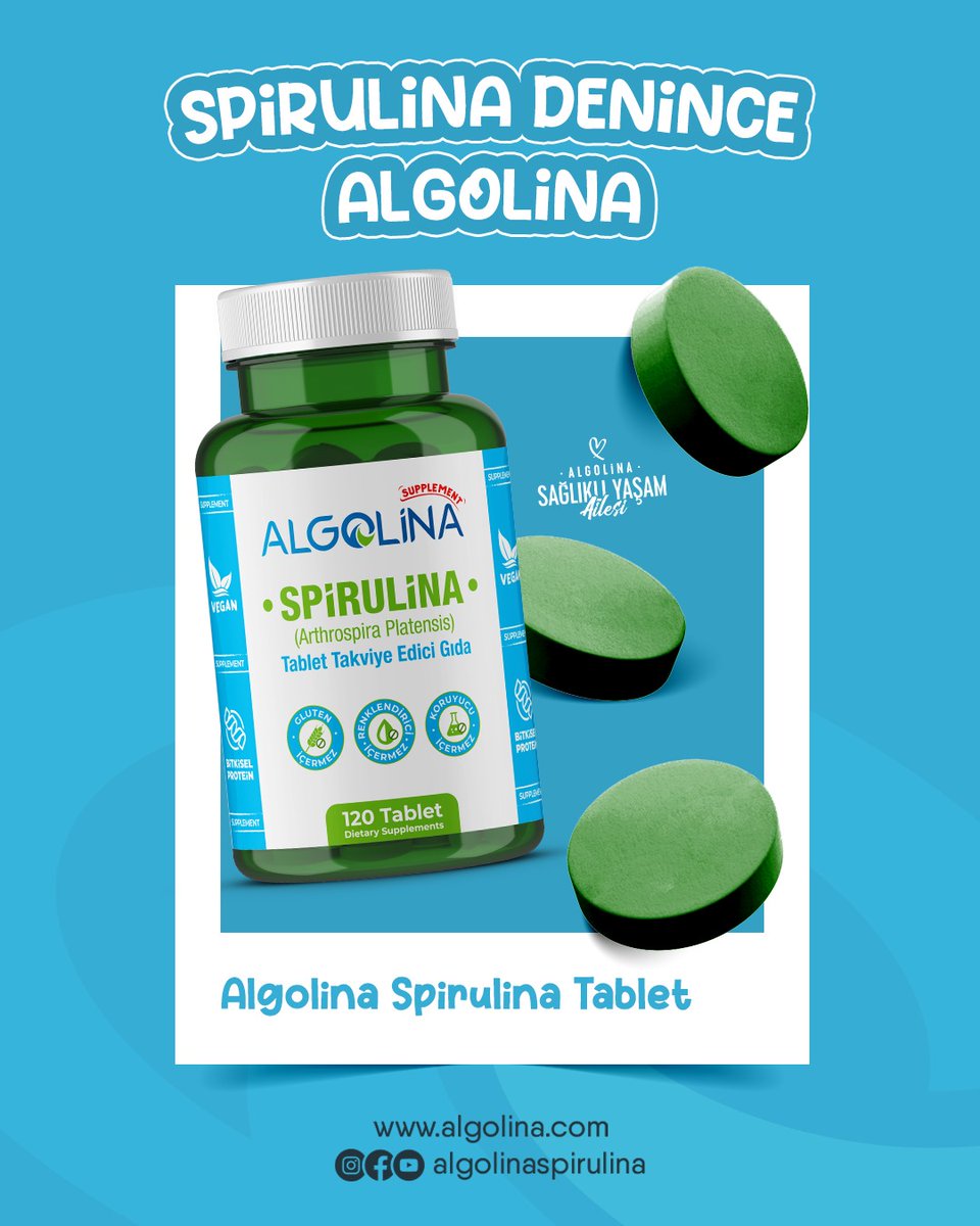Spirulina denince ALGOLİNA!

Yüksek protein oranı ve zengin içeriğiyle koruyucusuz ve renklendiricisiz  spirulina tablet kalitesi Algolina'da!

#spirulina #spirulinaoriginal #spirulinatablet #vegan