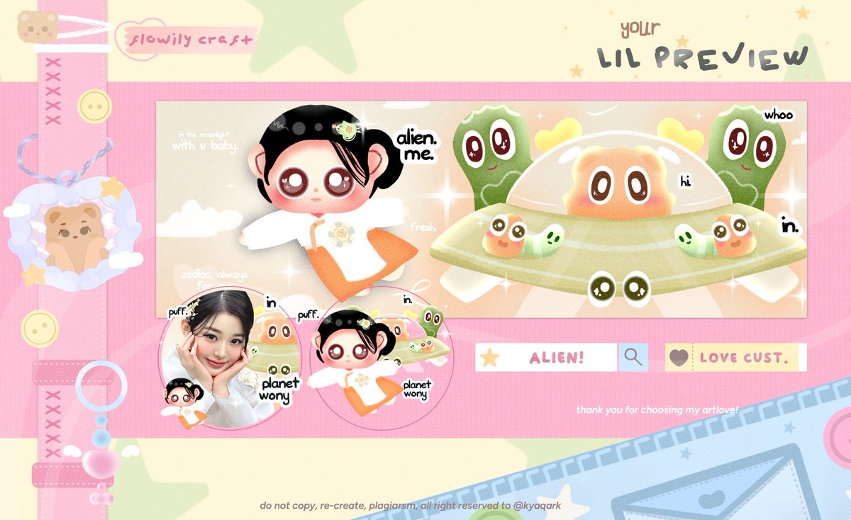 Hayyiii, aku ada ready stock layout chibi wonyoung hanbook only 23k, free retext.. (recolor +2k) yg mau bisa ketuk dm kay

#zonauang