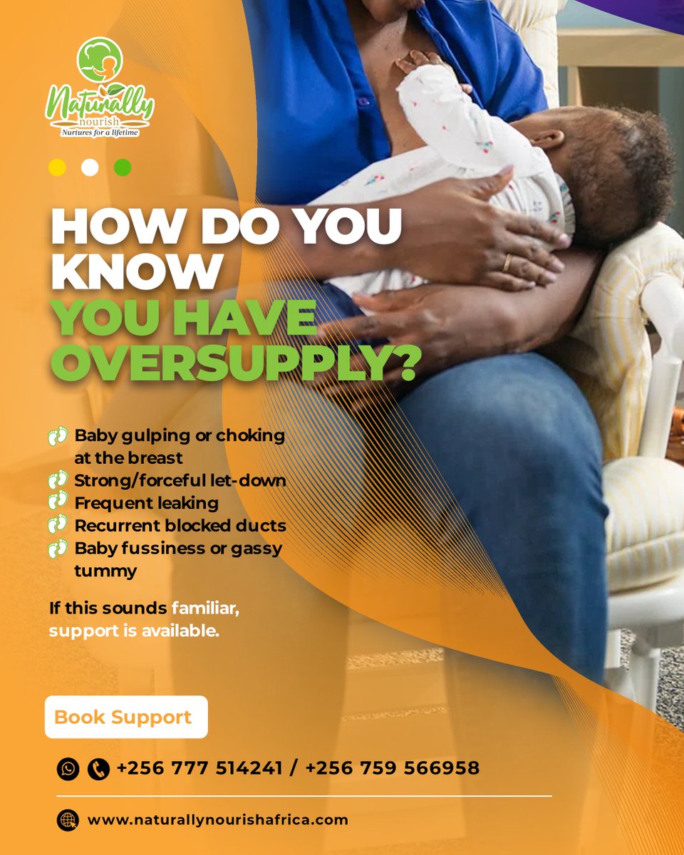 NaturallyNdr's tweet photo. How do you know you have oversupply?

✨ Baby gulping or choking at the breast
✨ Strong/forceful let-down
✨ Frequent leaking
✨ Recurrent blocked ducts
✨ Baby fussiness or gassy tummy

Sounds familiar? 
Book your session today 💚
#NaturallyNourish #IBCLC #BreastfeedingSupport https://t.co/vYhFEDfPUY