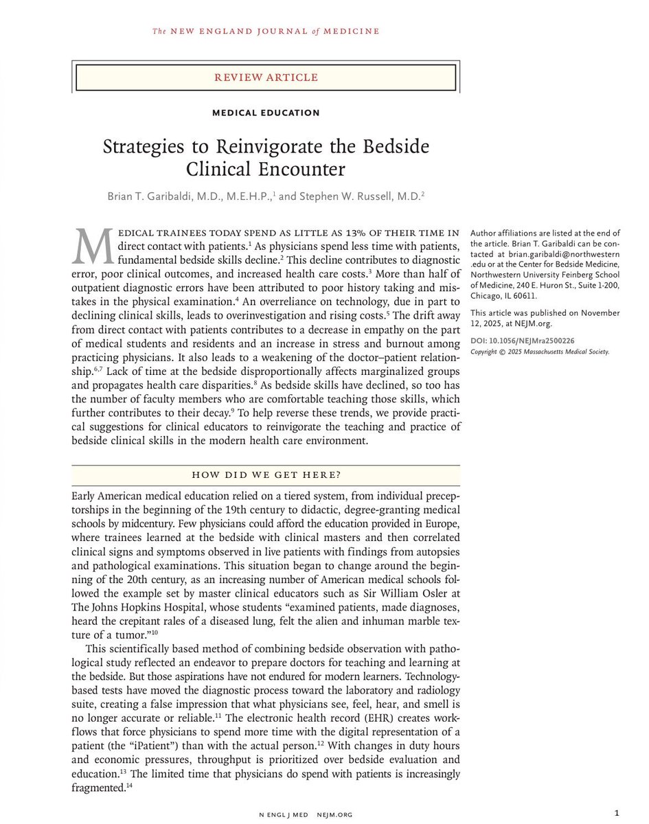 dothamrin's tweet photo. Have tried this firsthand with junior residents and medical students, and I’m impressed with the results. Will practice more bedside teaching in the future.

https://t.co/mBvwr7iyal https://t.co/tIQH2YXjT9