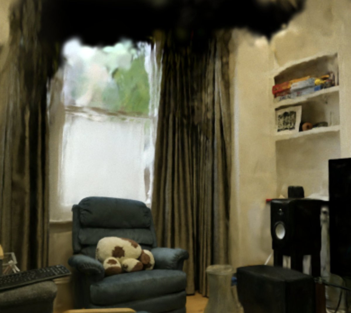 我开始觉得,如果不大幅提升推理能力,我们短期内恐怕无法解决幻觉问题。这不仅仅是一个训练问题,至少短期内如此。LLM的世界模型就像一块高斯斑点:稍微偏离完全覆盖的视角,就会出现模糊不清的区域。LLM虽然号称具备内部置信度检测功能,却仍然无法意