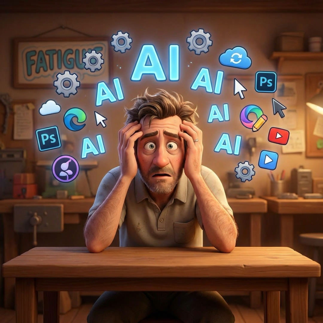 johnvjayakumar's tweet photo. Are You Feeling AI Fatigue?

I’ll admit it. Even as someone who spends most of his day exploring AI, I sometimes feel mentally drained.

Every week, there’s a new tool, a new model, a new update that promises to change everything. It’s exciting, but it can also be overwhelming. Many professionals today are feeling the same. This quiet exhaustion is what is known as AI Fatigue.

Why does it happen?

Because the pace of change is relentless. Just when you master one tool, five more show up. Add to that the constant noise of notifications, updates, webinars, and articles, and it starts to feel like too much.

AI systems are powerful, but they’re also complex. Learning them takes time, and that learning never really stops. The hype doesn’t help either. We keep hearing that AI will double productivity and free up time, but when the results don’t live up to the promise, frustration sets in.

Then there’s the human side. Many quietly worry if AI might make their roles irrelevant. Others spend hours double-checking AI outputs because trust takes time to build. It all adds up.

So, what can we do?

Start by setting limits. You don’t need to explore every new tool that appears. Choose the ones that truly make your work better. Take short breaks. Step away from screens and breathe. Keep learning, but with purpose, learn to apply, not to chase trends.

Most importantly, stay human. Curiosity, empathy, and good judgment are still your biggest superpowers.

AI fatigue is real, but it doesn’t have to control us. The key is balance. Use AI thoughtfully. Let it support you, not exhaust you.

If you’ve been feeling this wave of fatigue too, pause and remind yourself that you are still in charge. AI should serve your goals, not the other way around.

Have you experienced AI fatigue lately? How are you managing it?

#aifatigue #ai #johnvjayakumar