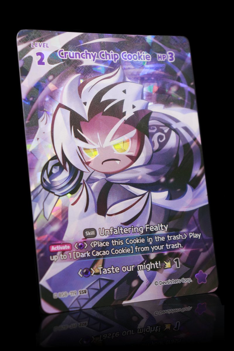 ♦♦"The dragons made me stronger than ever!"♦♦

Have you managed to get your hands on Dark Cacao Cookie and his loyal soldiers in the new BS8? Make sure to check your LGS and awaken the king!
-🥐