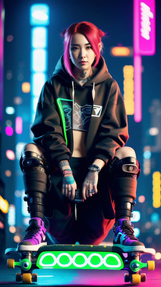 muqdad_x's tweet image. neon glow conceals more mysteries than the shadowiest streets. #CyberpunkVibes #NeonSecrets