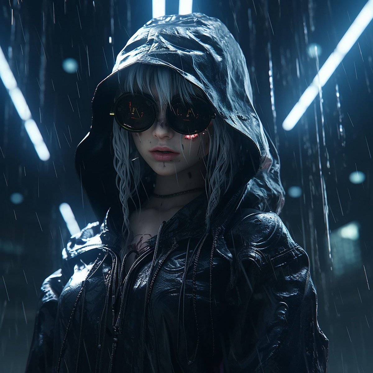 muqdad_x's tweet image. the metropolis never slows, so neither should you. #CyberpunkVibes #NeonDreams