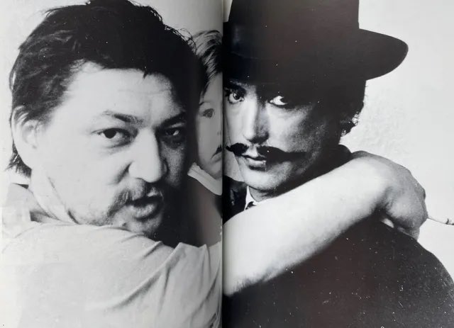 thatlacavagirl's tweet photo. Udo Kier and Rainer Werner Fassbinder. From Kier’s "Footprints" photobook https://t.co/dPF3OLeDm3