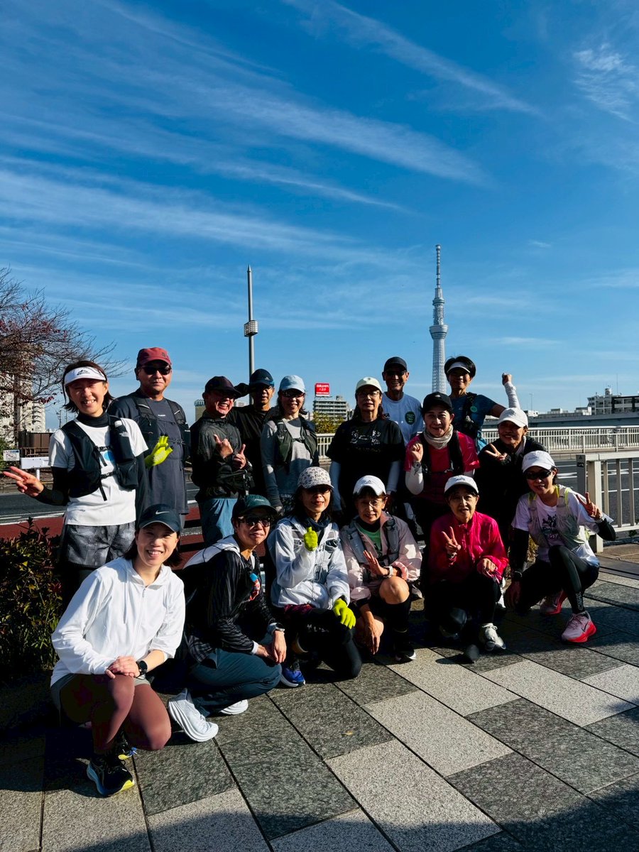 JOGLIS's tweet image. 11月24日（月祝）《ゆるっと街RUN＆LSD～東京下見・中盤～》終了しました🏃

次回は12月21日（日）、東京下見・後半になります💁‍♀️この回からの参加も大歓迎です！

イベントの詳細・お申し込みはジョグリスのHP・イベントページから💁‍♀️