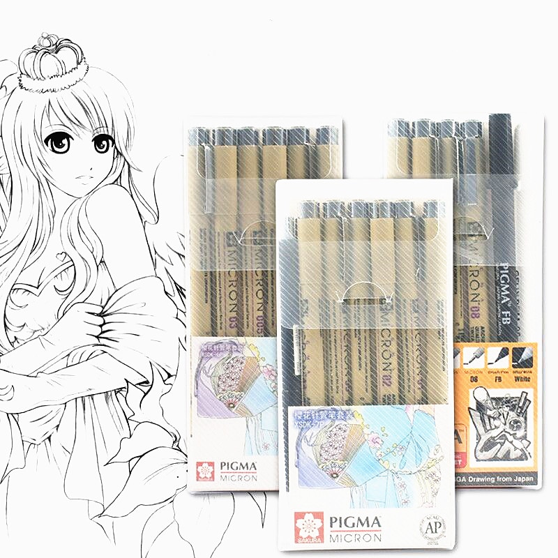 UnicunShop's tweet image. Tired of boring pens? 👋  Level up your art game (or just your everyday handwriting 😉) with Sakura Pigma Micron Pens! Super smooth ink &amp;amp; tons of sizes to choose from. Check 'em out! unicun.com/product/sakura… 🖋️ #art #pens #calligraphy #drawing 🎨
