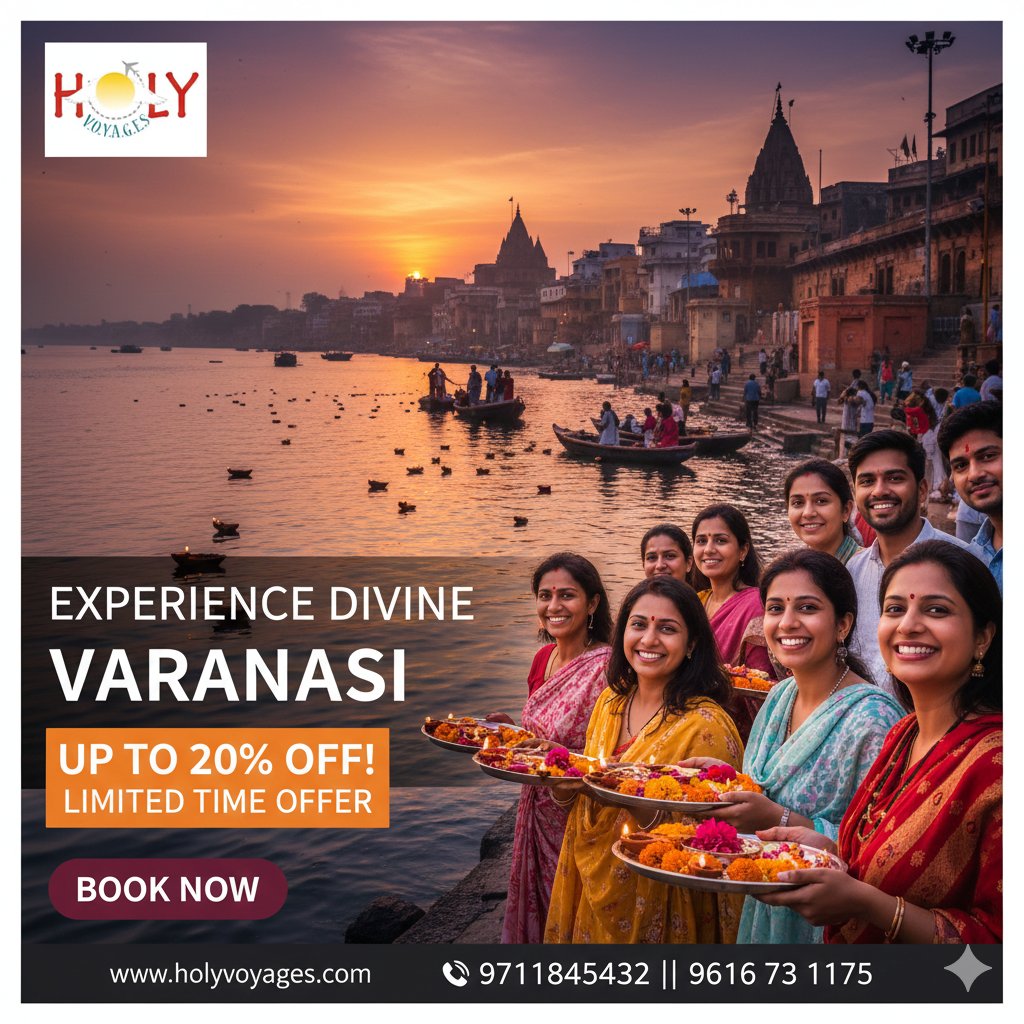 holyvoyages's tweet photo. 𝐃𝐢𝐬𝐜𝐨𝐯𝐞𝐫 𝐕𝐚𝐫𝐚𝐧𝐚𝐬𝐢 𝐰𝐢𝐭𝐡 𝐇𝐨𝐥𝐲 𝐕𝐨𝐲𝐚𝐠𝐞𝐬!
𝐕𝐚𝐫𝐚𝐧𝐚𝐬𝐢, 𝐈𝐧𝐝𝐢𝐚'𝐬 𝐟𝐚𝐬𝐭𝐞𝐬𝐭-𝐠𝐫𝐨𝐰𝐢𝐧𝐠 𝐭𝐨𝐮𝐫𝐢𝐬𝐦 𝐡𝐮𝐛 in 2025, welcomed over 12.9 crore visitors in just the first half of the year!
https://t.co/2iijhqiLRg
097118 45432 https://t.co/paNG7ZK0uX