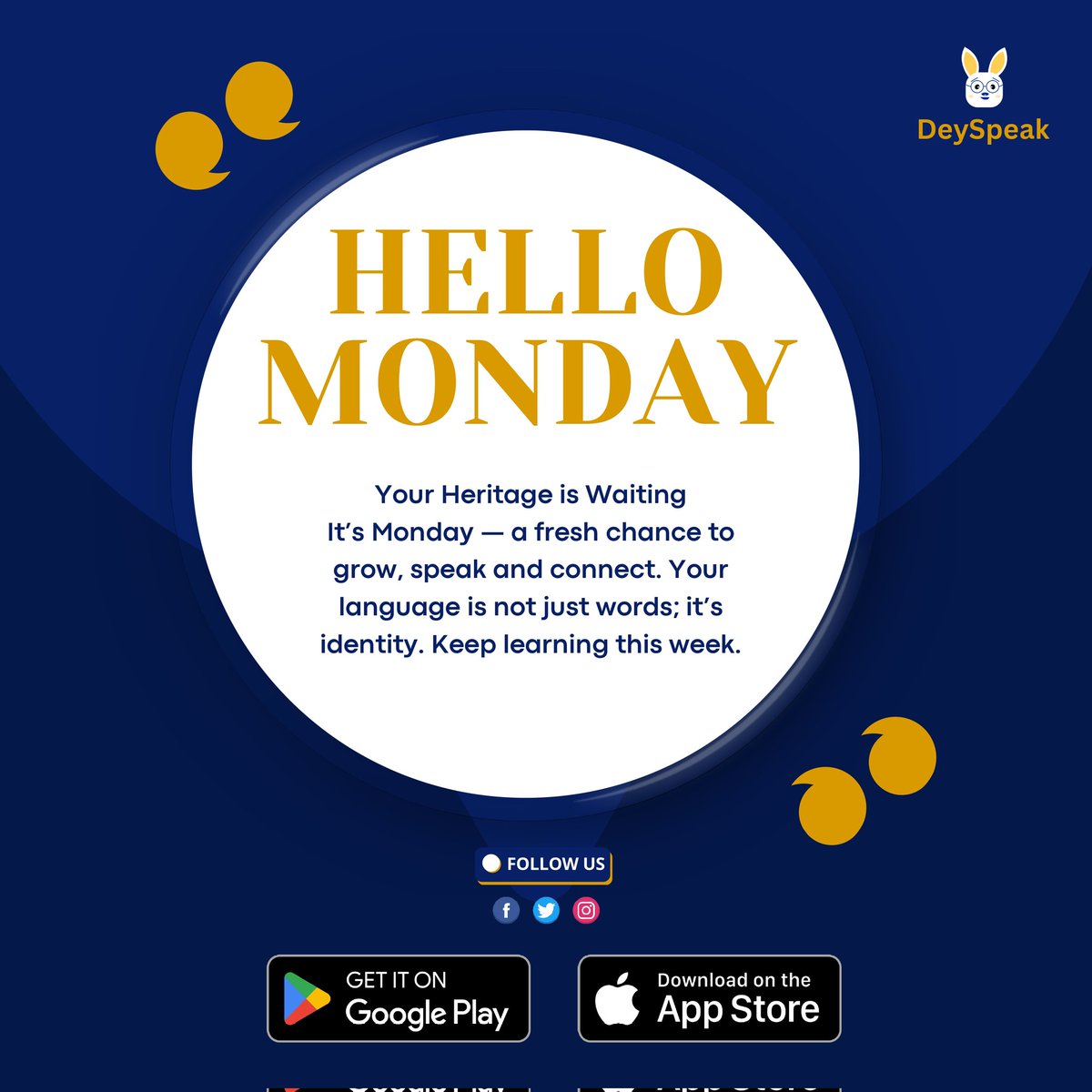 dey_speak's tweet image. New Week. New Goals. New Vocabulary 📚✨

Small steps lead to big conversations. Don&apos;t let the dialect die with the distance. 🌍🗣️

#MondayMotivation #LanguageLearning #AfricanLanguages #Roots #yoruba #Urhobo