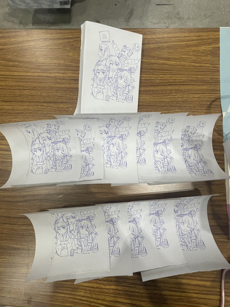 コミティアありがとうございました！！
ペンプロッタも快調で会期中連続で10枚以上デモで描いてもトラブル起きませんでした！
またブラッシュアップしていきます！