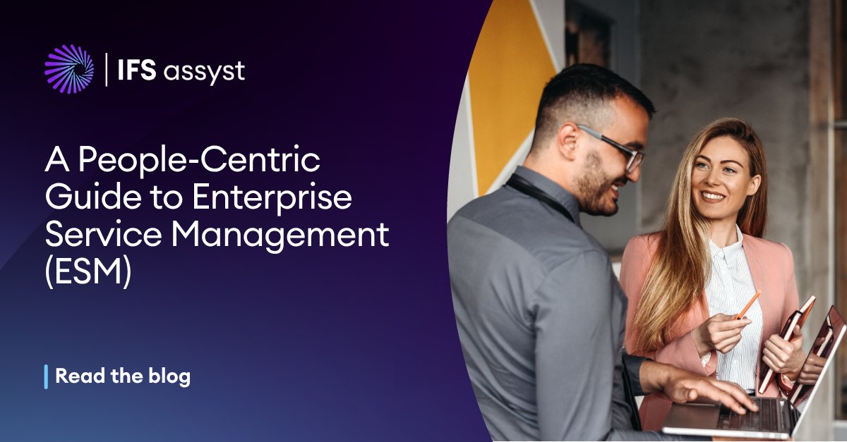 StefanBuescher's tweet image. Learn how adopting a people-focused strategy and leveraging #EnterpriseServiceManagement can improve efficiency, boost customer engagement, and propel exceptional business success.

ifs.link/E9cBvD
#ESM