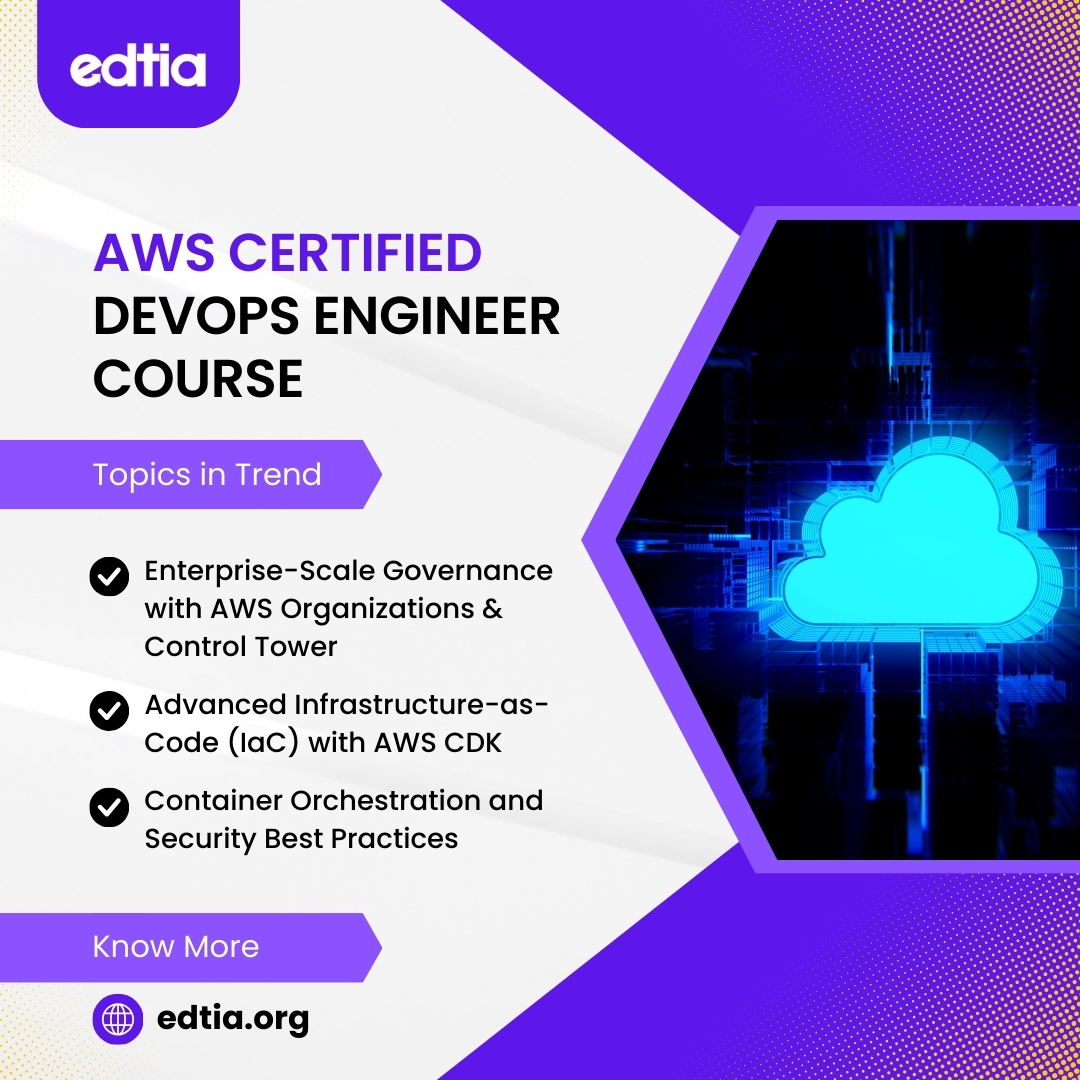 Officialedtia's tweet image. Break free from manual toil and become an automation powerhouse! The AWS DevOps Professional training equips you to build resilient, high-speed CI/CD pipelines across multiple accounts.

Join AWS Certified DevOps Engineer Training!

edtia.org

#AWS #DevOpsSecurity