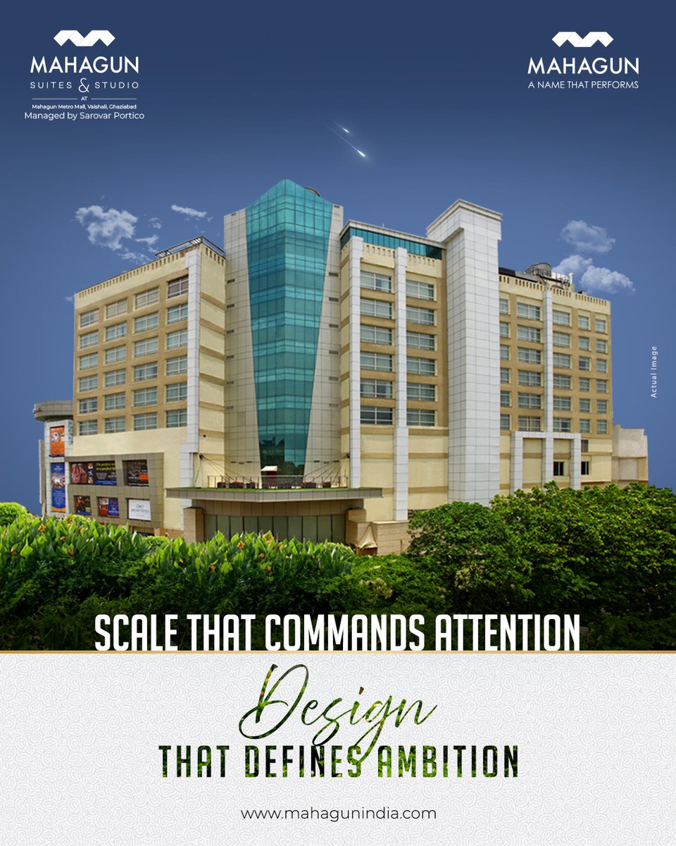 mahagungroup's tweet image. Design becomes powerful when it shapes the way people respond.
Presence becomes iconic when it sets the tone for what follows.
Architecture is made for those who thrive on that kind of advantage.

#Mahagun #UrbanExcellence #DesignForward #NextLevelVisibility
