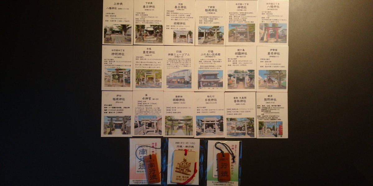 HiroakiNAKANIS1's tweet image. #行徳南行徳神社めぐり2025 自転車で完走🚴 #神社めぐり

計18枚のお参り・会場カードを集めて記念品 #行徳 #南行徳 の竹札を頂きました。

こどもたちのために
#じんじゃクイズ #ミニ木札
#バルーンアート 🎈もありました。

#神輿 #神社 #文化遺産保護

#行徳町屋めぐり #町屋通りまちづくり