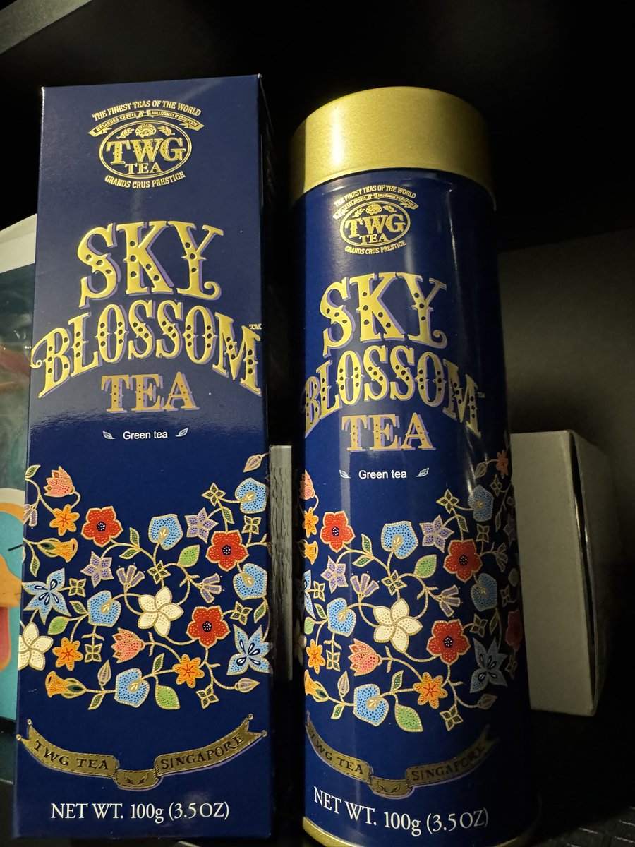 シンガポール航空でしか買えないTWG SKY BLOSSOM TEA