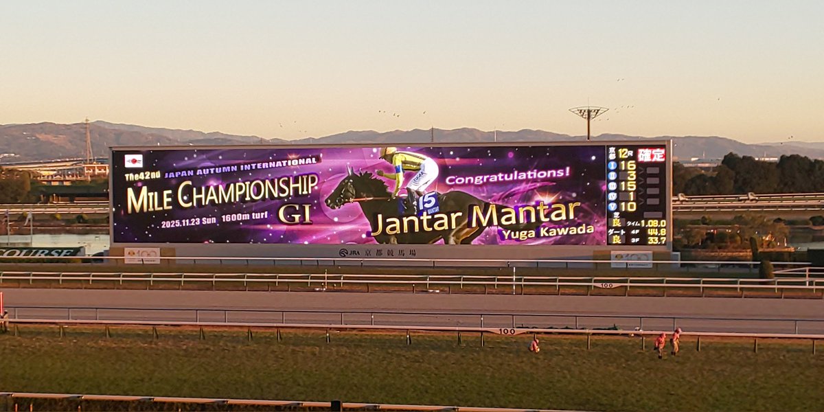そしてジャンタルマンタルが 牡馬出れる国内G1 完全制覇 ホンマに強かった