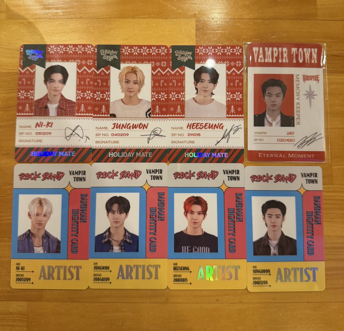 ENHYPEN WORLD ポップアップ SPカード ジョンウォン ID 未使用 enhypen world SPカード ジョンウォン(QR使用済み) - メルカリ