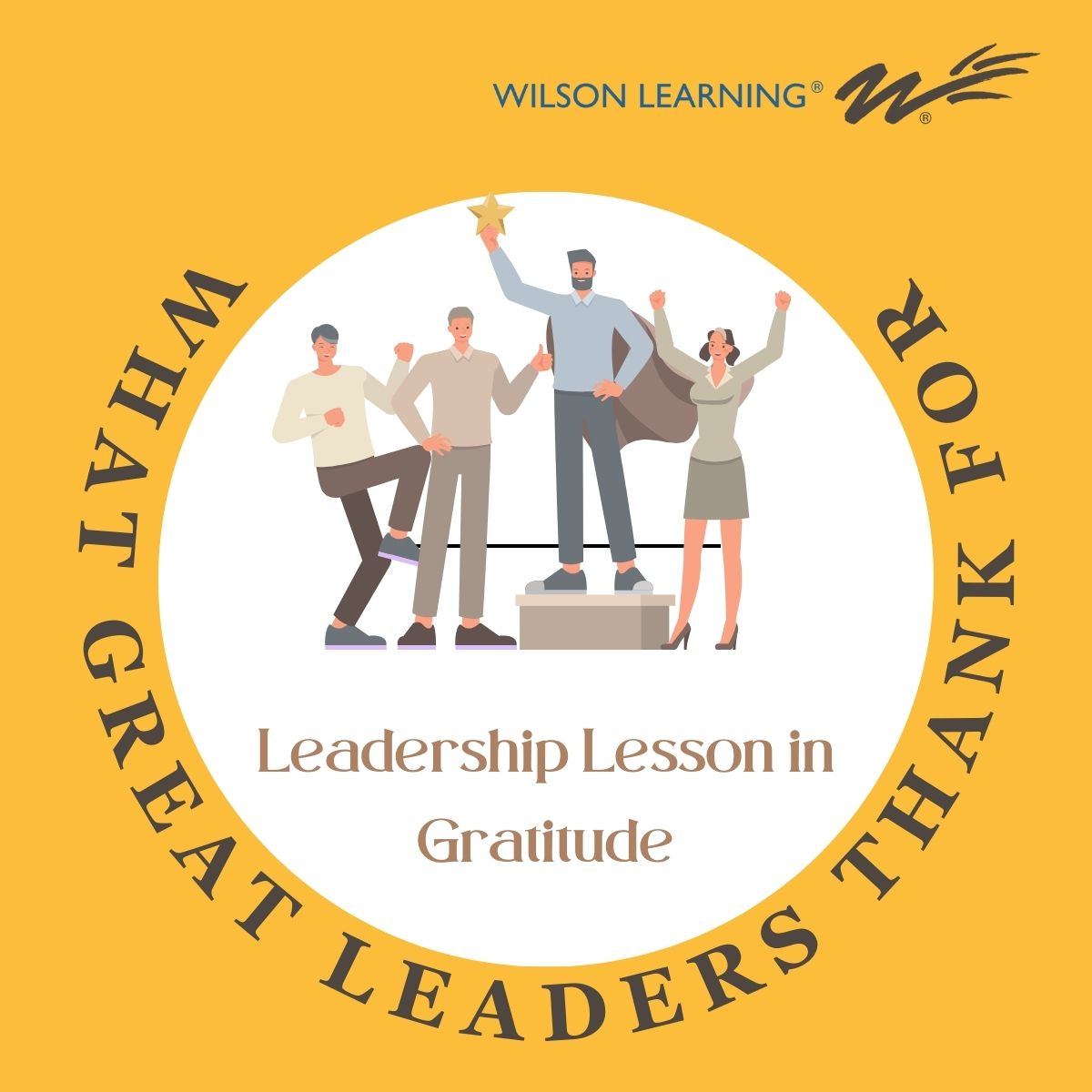 WilsonLearning's tweet image. Gratitude isn’t seasonal for great leaders — it’s strategic. This Thanksgiving, take a moment to thank not just the people who made things easy, but also those who made you grow.

#thanksgiving #leadership #learning #growth