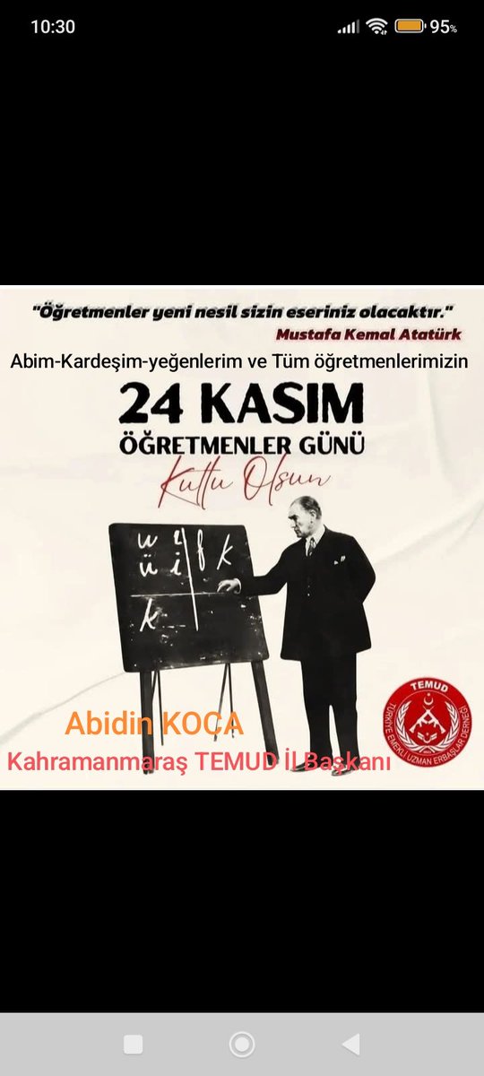 TEMUD KAHRAMANMARAŞ (@temud46) on Twitter photo 