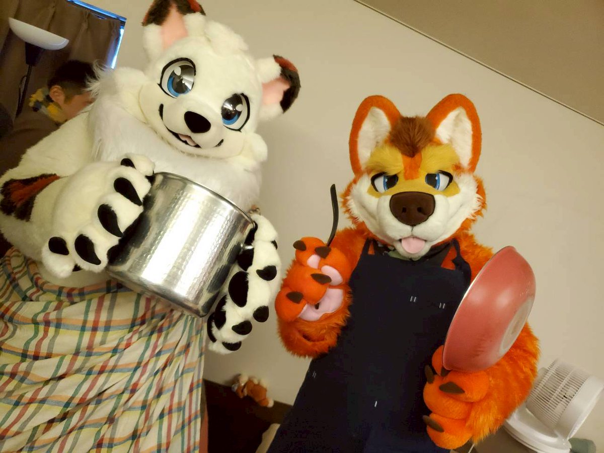 🐻‍❄️「だいちくんとおりょうりするのー🍲🍳」
#ケモノをみて今週もがんばりマンデー