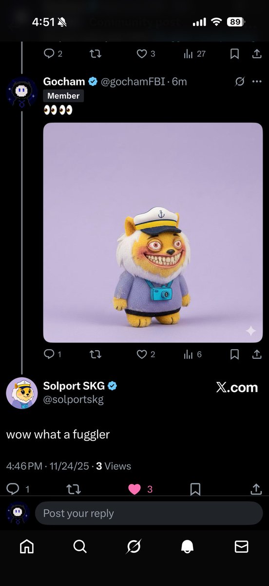 gochamFBI's tweet image. We will make everone $Fuggler