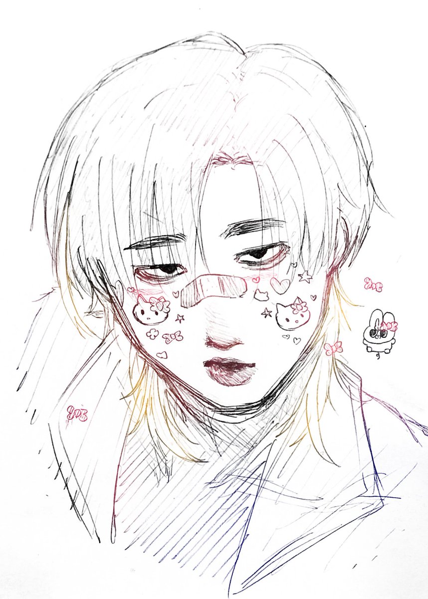 S_PEAR_S's tweet photo. 🐖🐇🎀
#straykidsfanart #changbin https://t.co/arXc8yIHiA