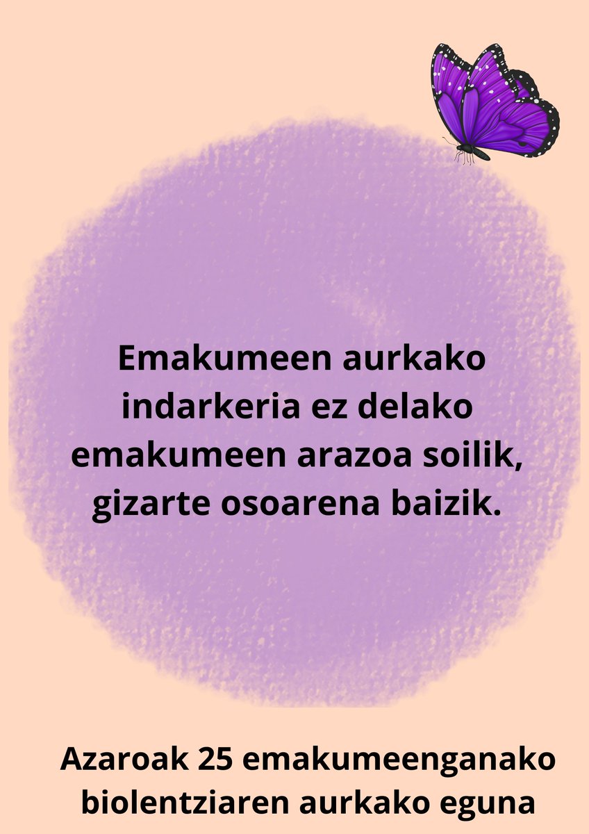 Azaroak 25 /25 de noviembre.