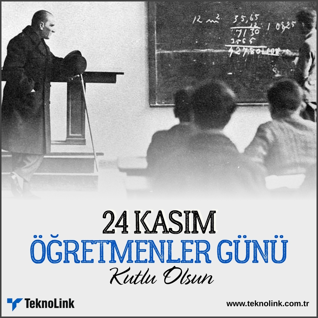 Teknolinktr's tweet image. 24 Kasım Öğretmenler Günü kutlu olsun.
Geleceğimizi şekillendiren tüm öğretmenlerimize saygı, minnet ve sevgiyle…

TeknoLink olarak;
Emekleriyle yarınlarımızı aydınlatan tüm öğretmenlerimizin gününü yürekten kutluyoruz.

#24Kasım #ÖğretmenlerGünü #BaşöğretmenAtatürk #TeknoLink