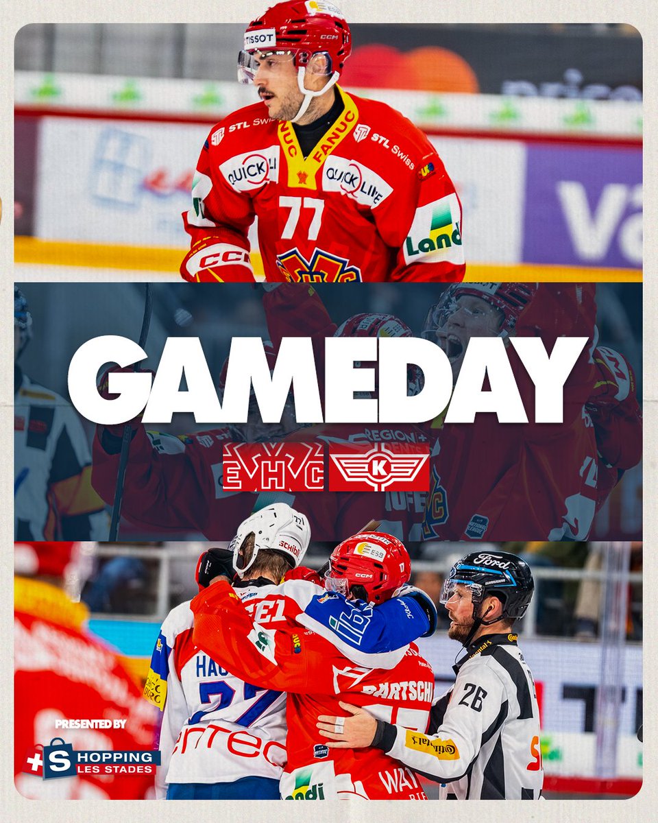 ehcbiel's tweet photo. ๐๐๐ ๐๐๐๐ฌ ๐ฅ
๐ EHC Kloten
โฑ๏ธ19h45
๐๏ธ Tissot Arena
๐๏ธ https://t.co/lEnbIAo5Q0
๐จ Nicht am Spiel? ๐ Gib dein Ticket weiter oder stelle es in den offiziellen Zweitmarkt! ๐ช๐ผ
Gameday presented by https://t.co/3ACdqEDrKQ !
#ehcb #hcbienne #rougeetjaune https://t.co/CDfPsAOZcs