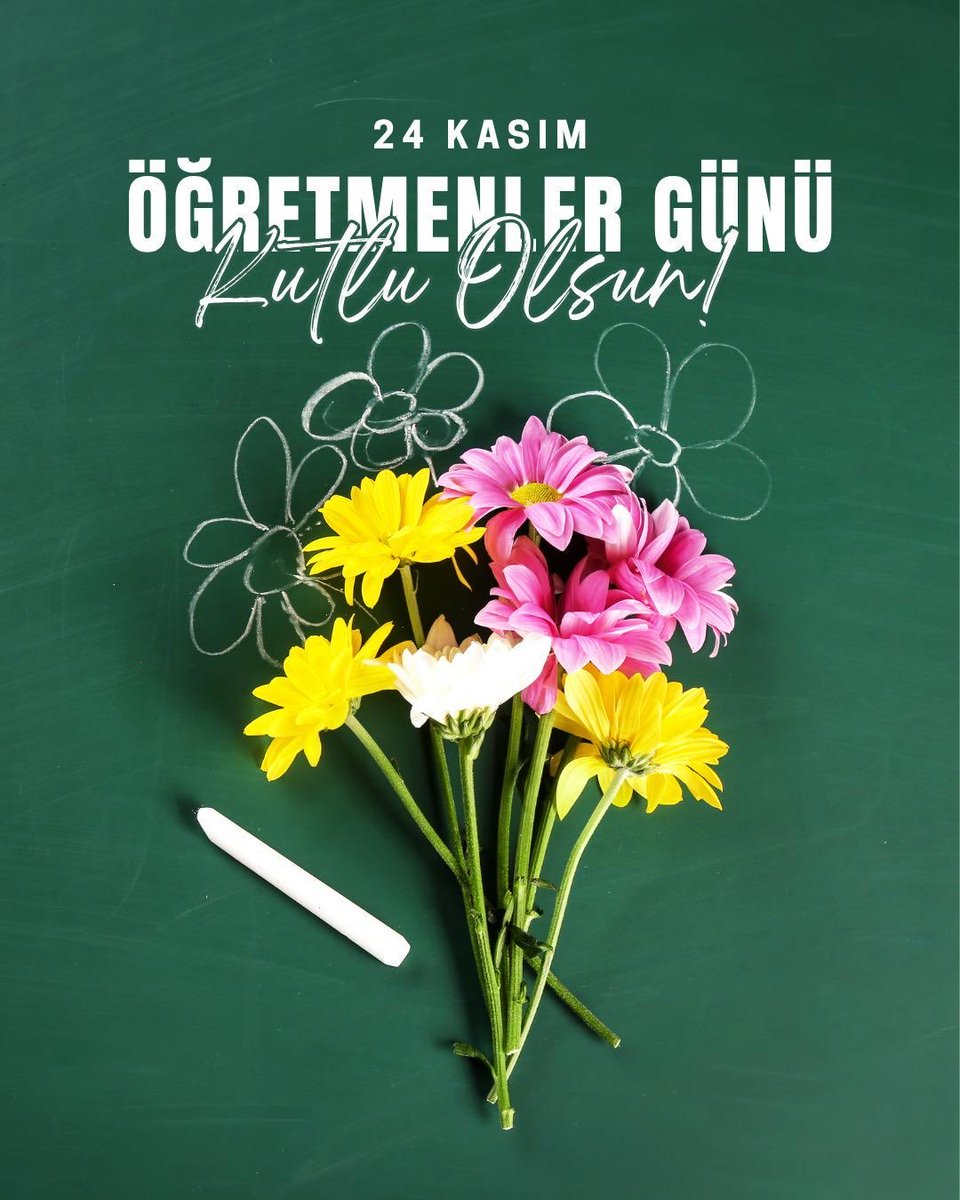 BurhanSevencan's tweet photo. Geleceğimizin teminatını olan evlatlarımızın gönüllerine, geleceğine dokunan, bilgi ve hikmetle nesiller yetiştiren değerli öğretmenlerimizin “24 Kasım Öğretmenler Günü”nü en içten dileklerimle kutluyorum. https://t.co/GsPkciZeIB