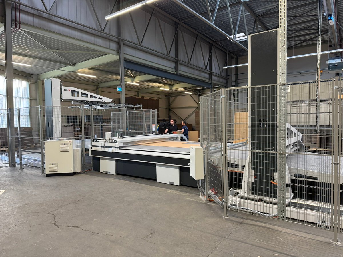 ZundCutter's tweet image. A milestone in #automation 🚀
Focusing on efficiency, precision, and future-oriented solutions, we are working together to create smarter, more flexible, and more sustainable production processes to meet the increasing demands of the #packaging industry.
#zundcutter