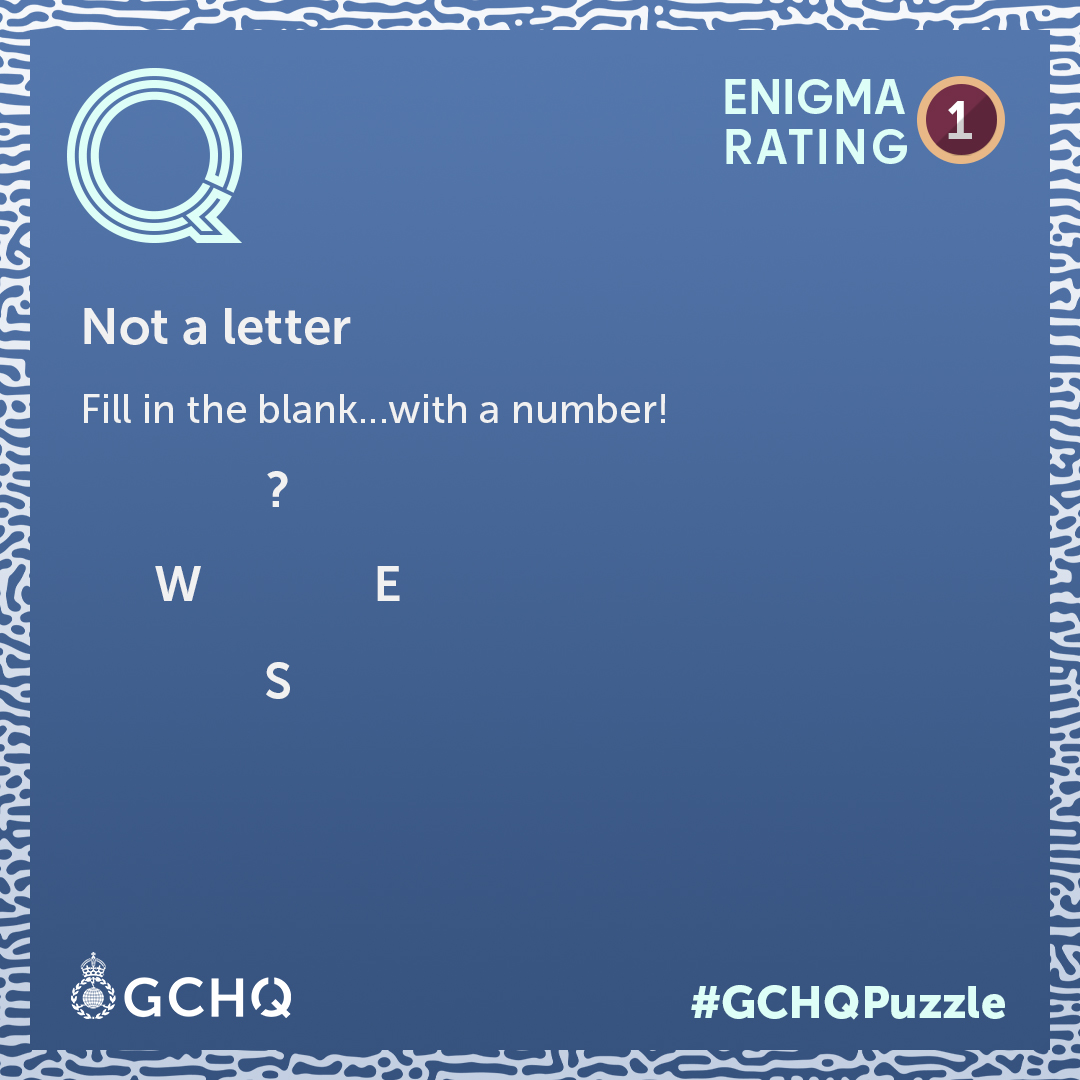 A #GCHQPuzzle to defrost to start your day. Good luck!