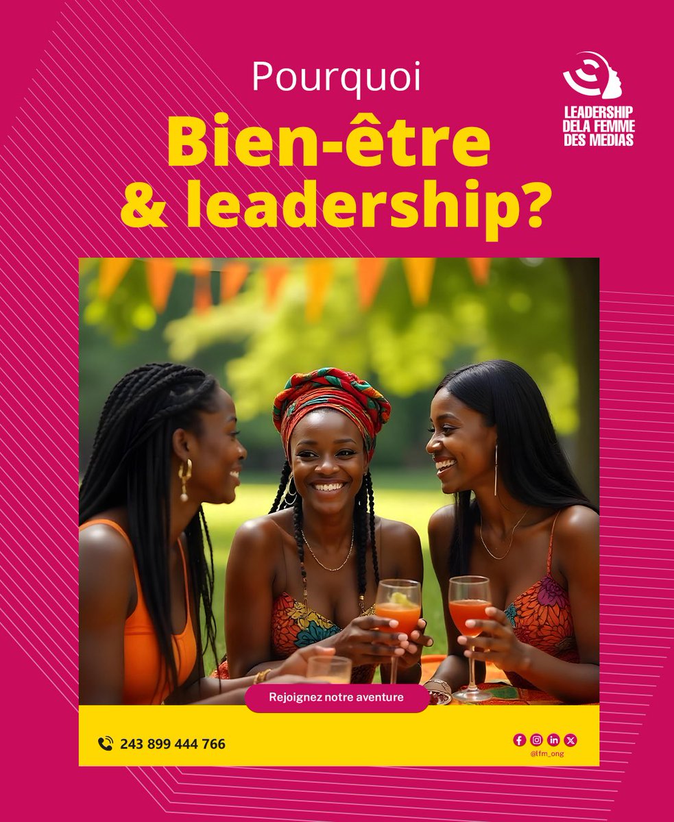 ✨ Pourquoi le bien-être est-il un pilier du leadership ?
Parce que mener commence par se connaître, se respecter et s’élever.

Le 29 novembre, on explore ensemble ces clés.😘

13h – 17h : apprendre, échanger, grandir
10$ : une pause cocktail pour se détendre et connecter 🍹